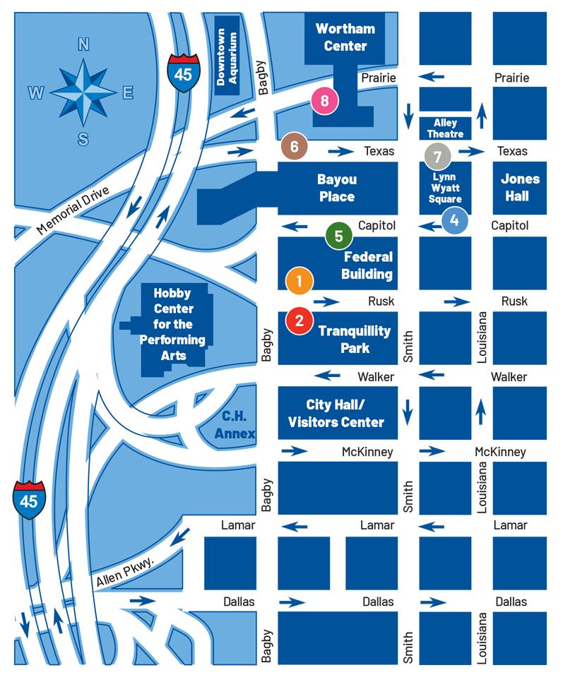 Theater Parking Map